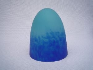 Abat-jour en Pâte de Verre - Cône - 16cm – Image 5