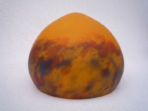 Abat-jour en Pâte de Verre - Cône - 20cm – Image 2