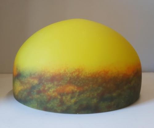 Abat-jour en Pâte de Verre - Cône - 35cm – Image 3