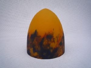 Abat-jour en Pâte de Verre - Cône - 16cm – Image 2