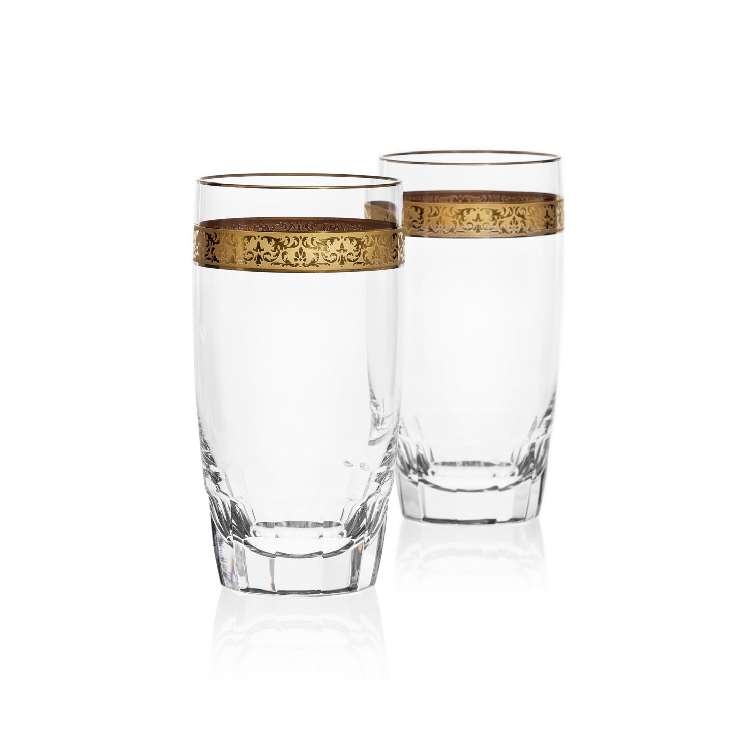 Verre à Eau Copenhagen en Cristal de Bohême Taillé - Moser – Image 2