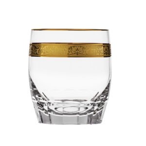 Verre à whisky en Cristal de Bohême Taillé de la prestigieuse cristallerie Moser. Collection Copenhagen.