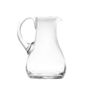 Carafe à eau 1,5L en authentique cristal de bohême, uni. Collection Optic de Moser, la plus prestigieuse & réputée cristallerie de Bohême.
