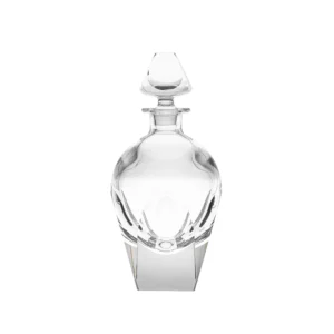 Carafe à whisky 750ml en authentique cristal de bohême taillé main. Collection Bar de Moser, la plus prestigieuse & réputée cristallerie de Bohême.