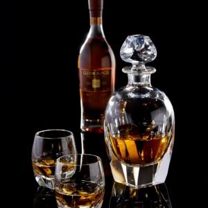 Carafes à whisky en cristal