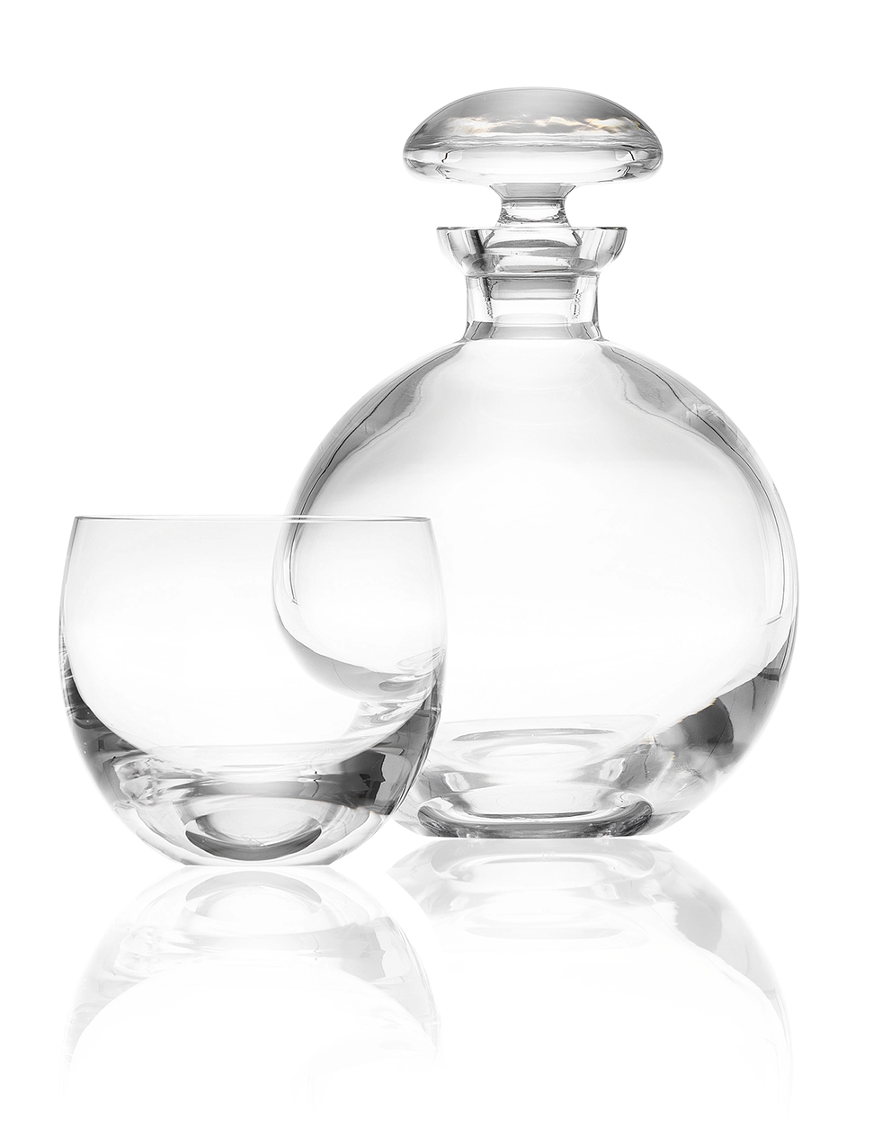 Carafe à Whisky 1L Culbuto en Cristal de Bohême Uni - Moser – Image 2