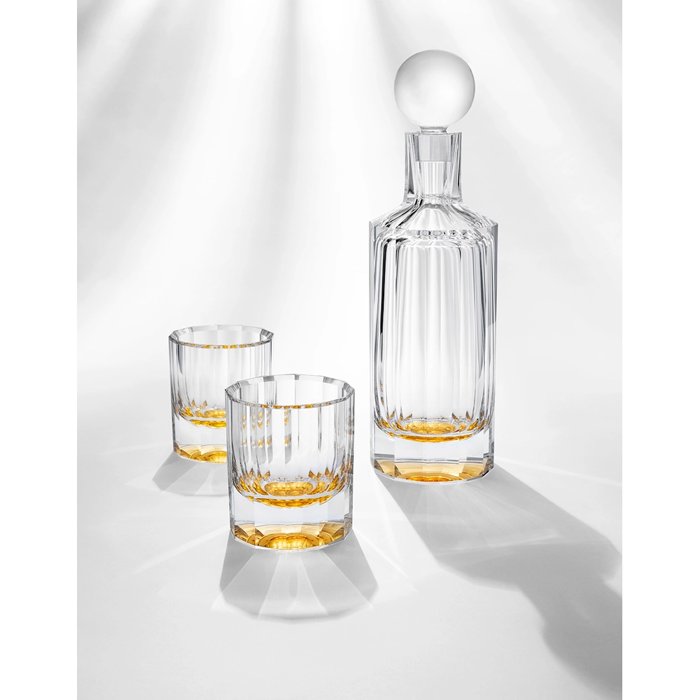 Carafe à Whisky Solaris en Cristal de Bohême Taillé - Moser – Image 4