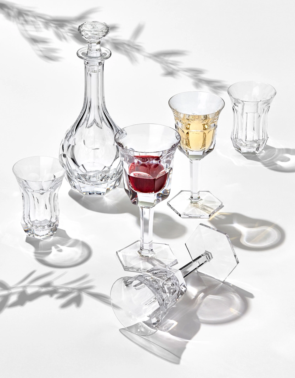 Carafe à Décanter à Vin 1L Pope en Cristal de Bohême Taillé - Moser – Image 4