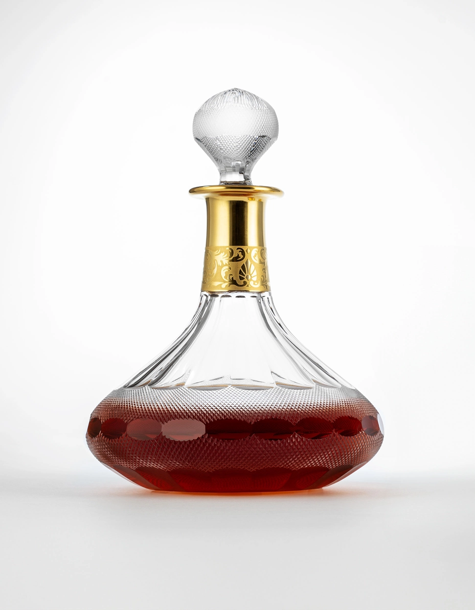 Décanteur pour Brandy & Cognac 1L Splendid en Cristal de Bohême Taillé - Moser – Image 2