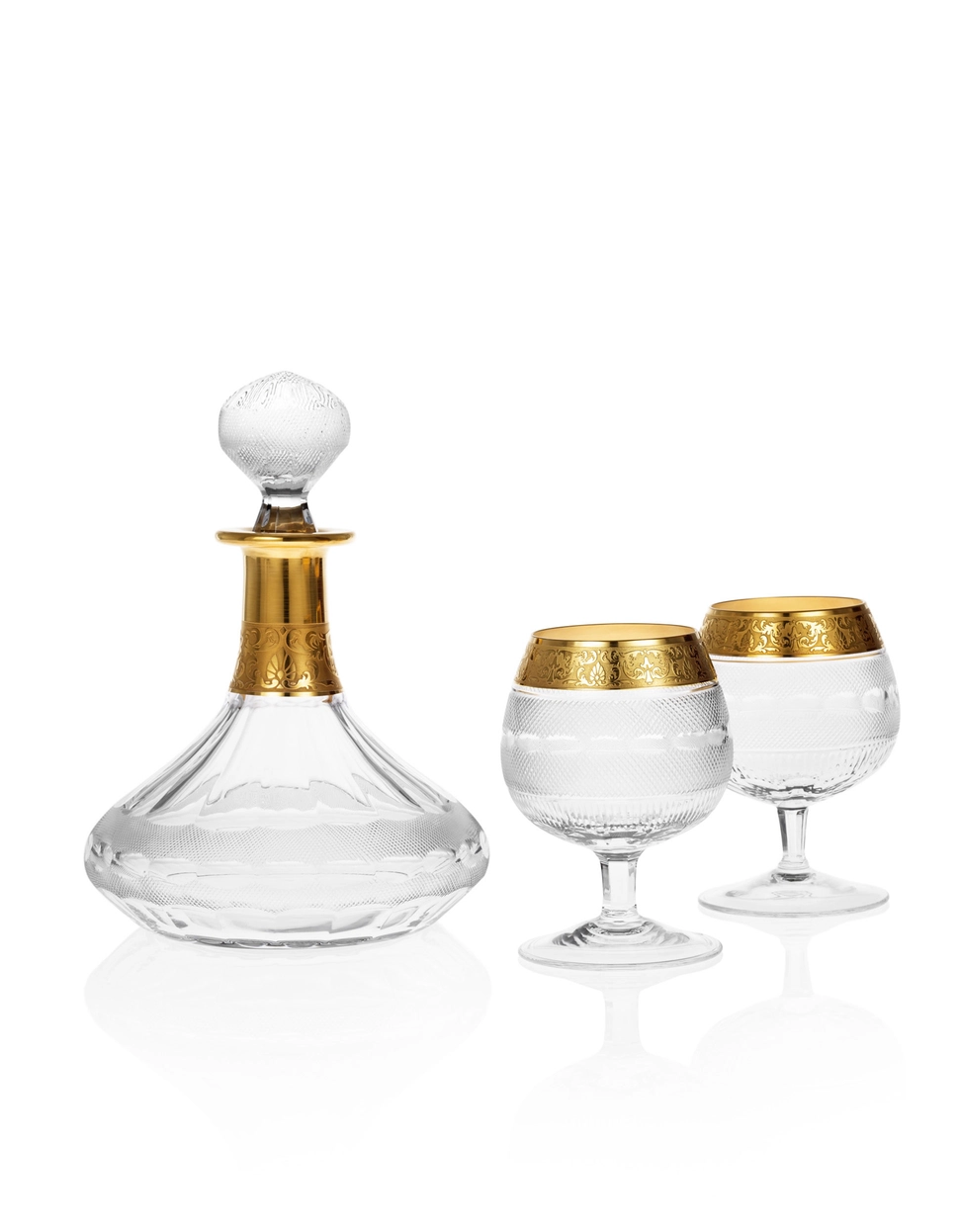 Décanteur pour Brandy & Cognac 1L Splendid en Cristal de Bohême Taillé - Moser – Image 3