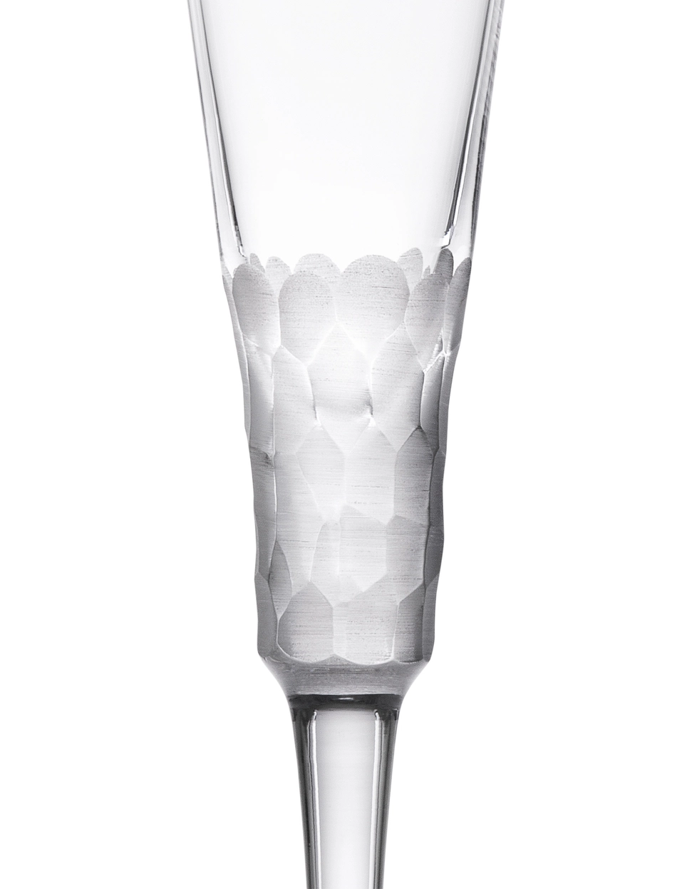 Flûte à Champagne 170ml Fluent en Cristal de Bohême Taillé - Moser – Image 2