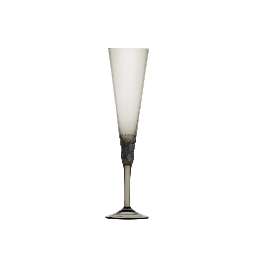 Flûte à Champagne 170ml Fluent en Cristal de Bohême Taillé - Moser – Image 11