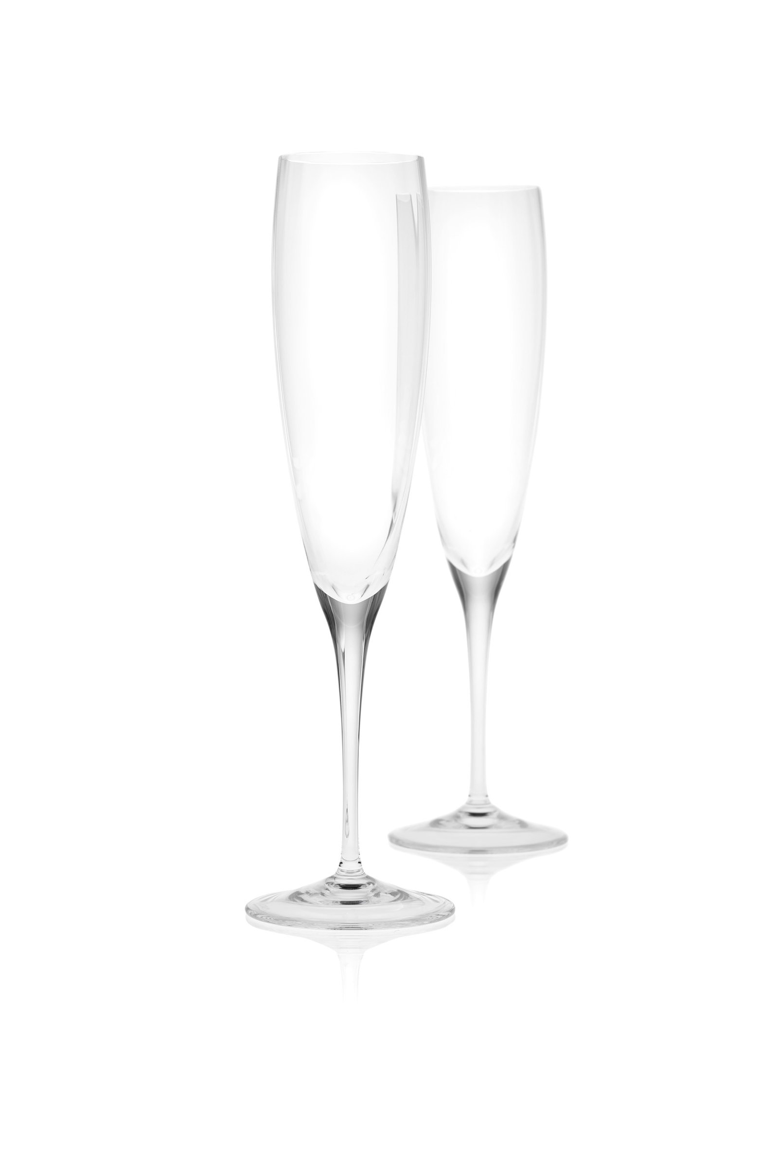 Flûte à Champagne 200ml Optic en Cristal de Bohême Uni - Moser – Image 2