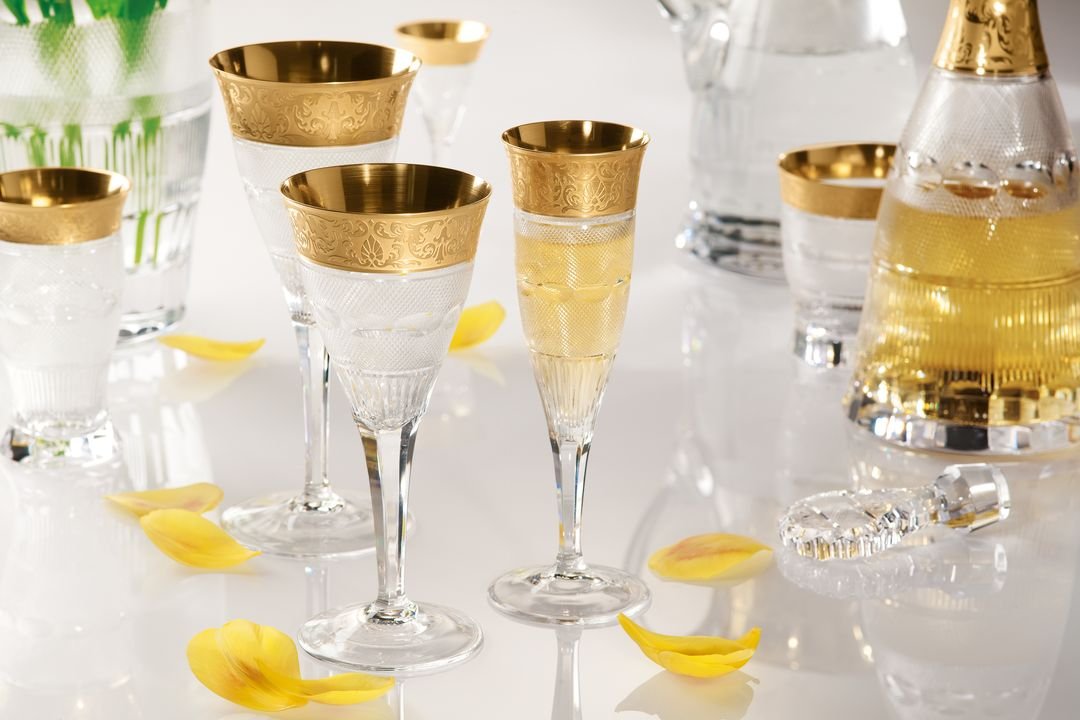 Flûte à Champagne 185ml Splendid en Cristal de Bohême Taillé - Moser – Image 8