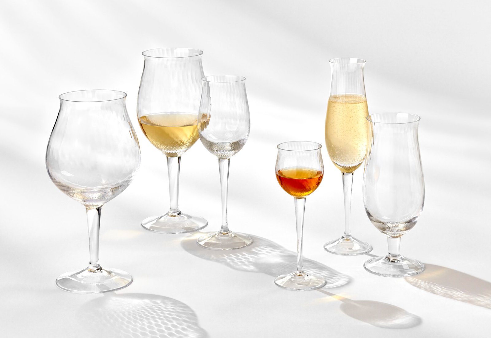 Flûte à Champagne 170ml Wellenspiel en Cristal de Bohême Taillé - Moser – Image 3