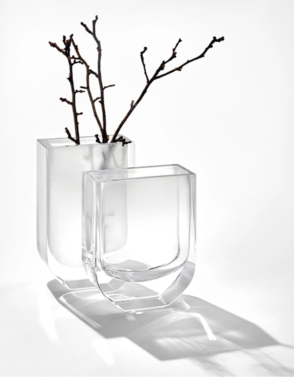 Vase 29cm Four Seasons en Cristal de Bohême Taillé - Moser – Image 2
