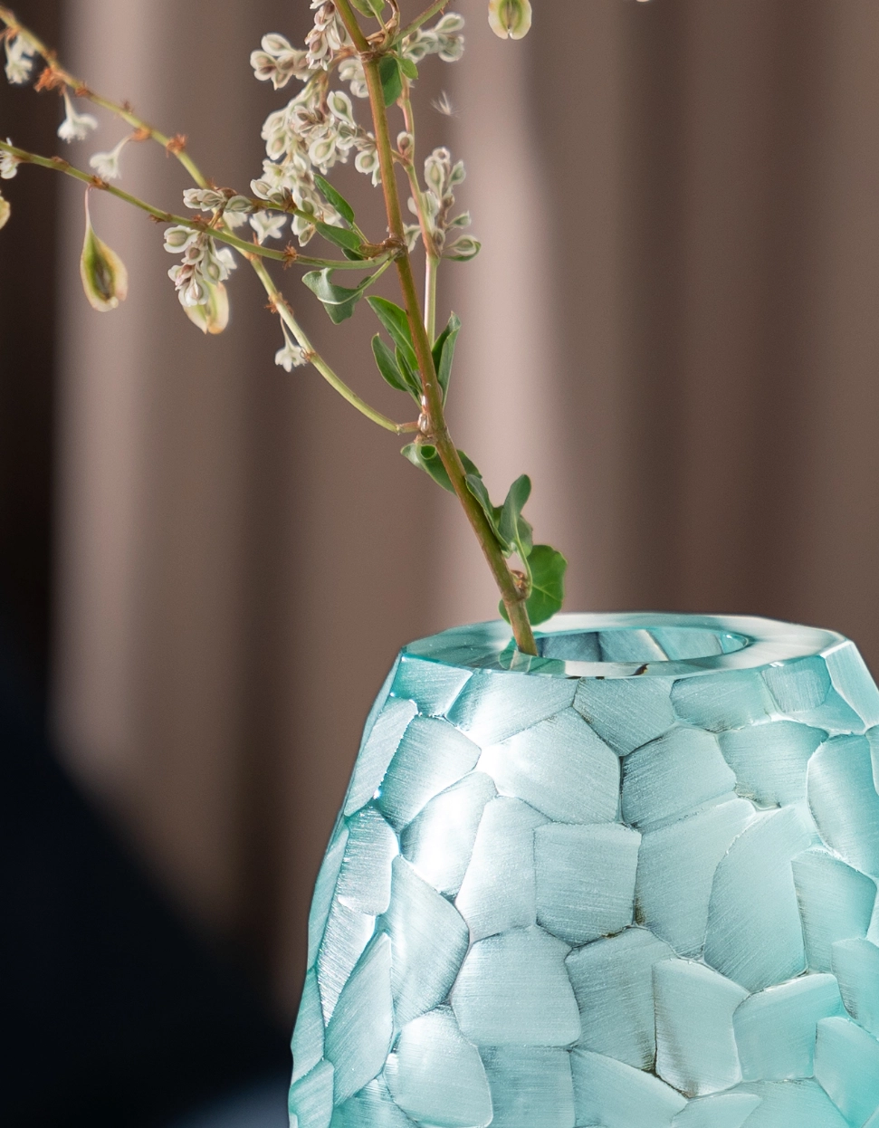 Vase Arctic 13cm en Cristal de Bohême Taillé - Moser – Image 4