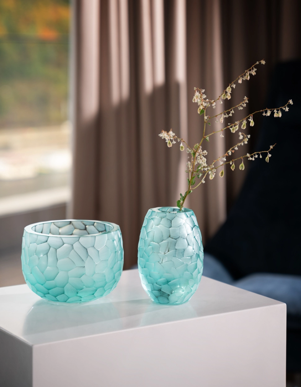 Vase Arctic 13cm en Cristal de Bohême Taillé - Moser – Image 6