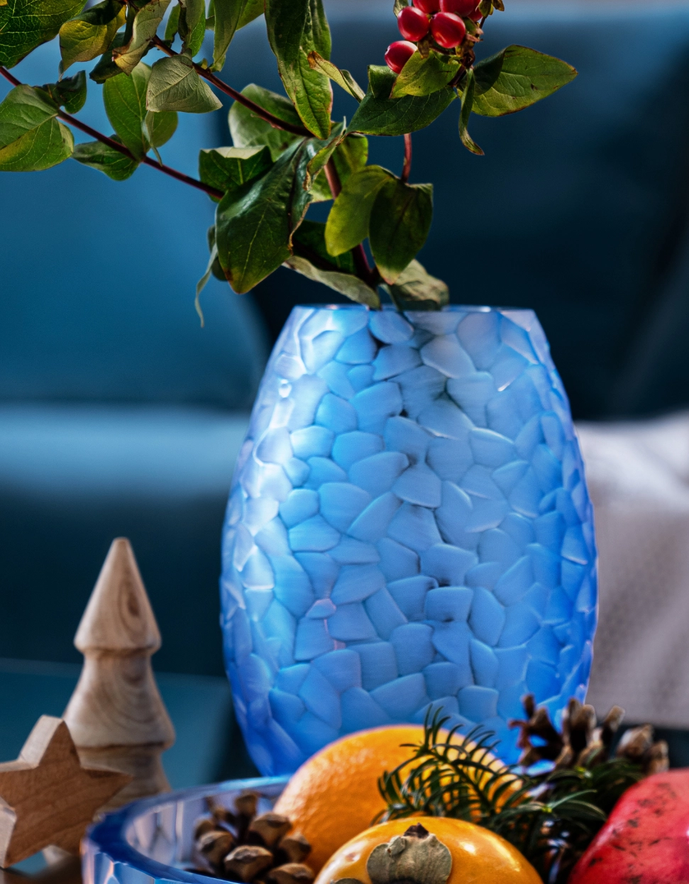 Vase Arctic 21cm en Cristal de Bohême Taillé - Moser – Image 5