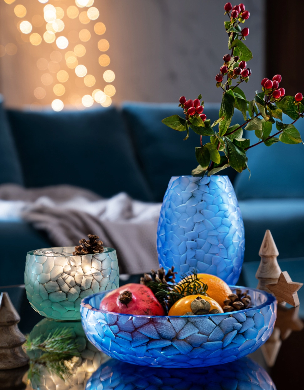 Vase Arctic 21cm en Cristal de Bohême Taillé - Moser – Image 6