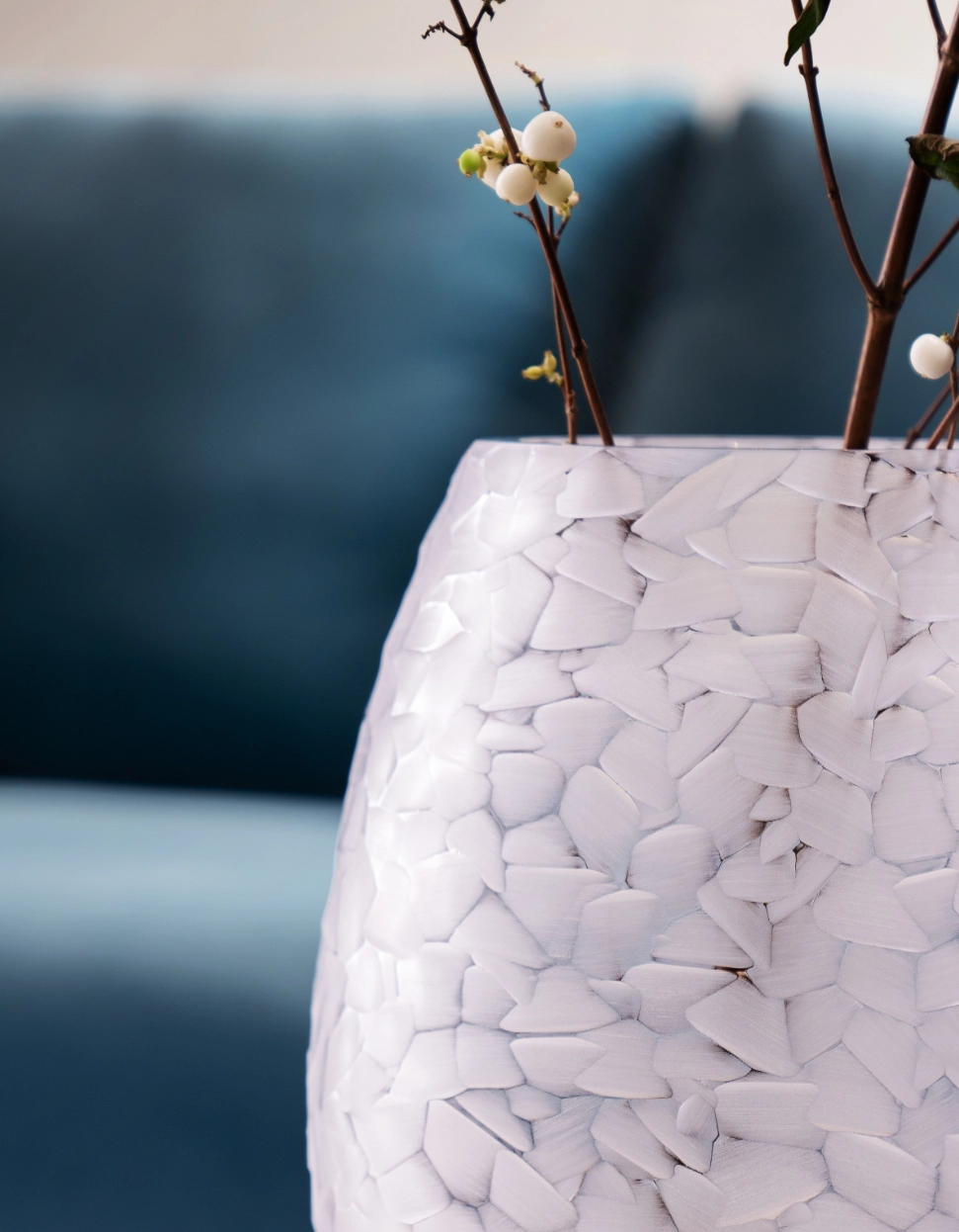 Vase Arctic 30cm en Cristal de Bohême Taillé - Moser – Image 4