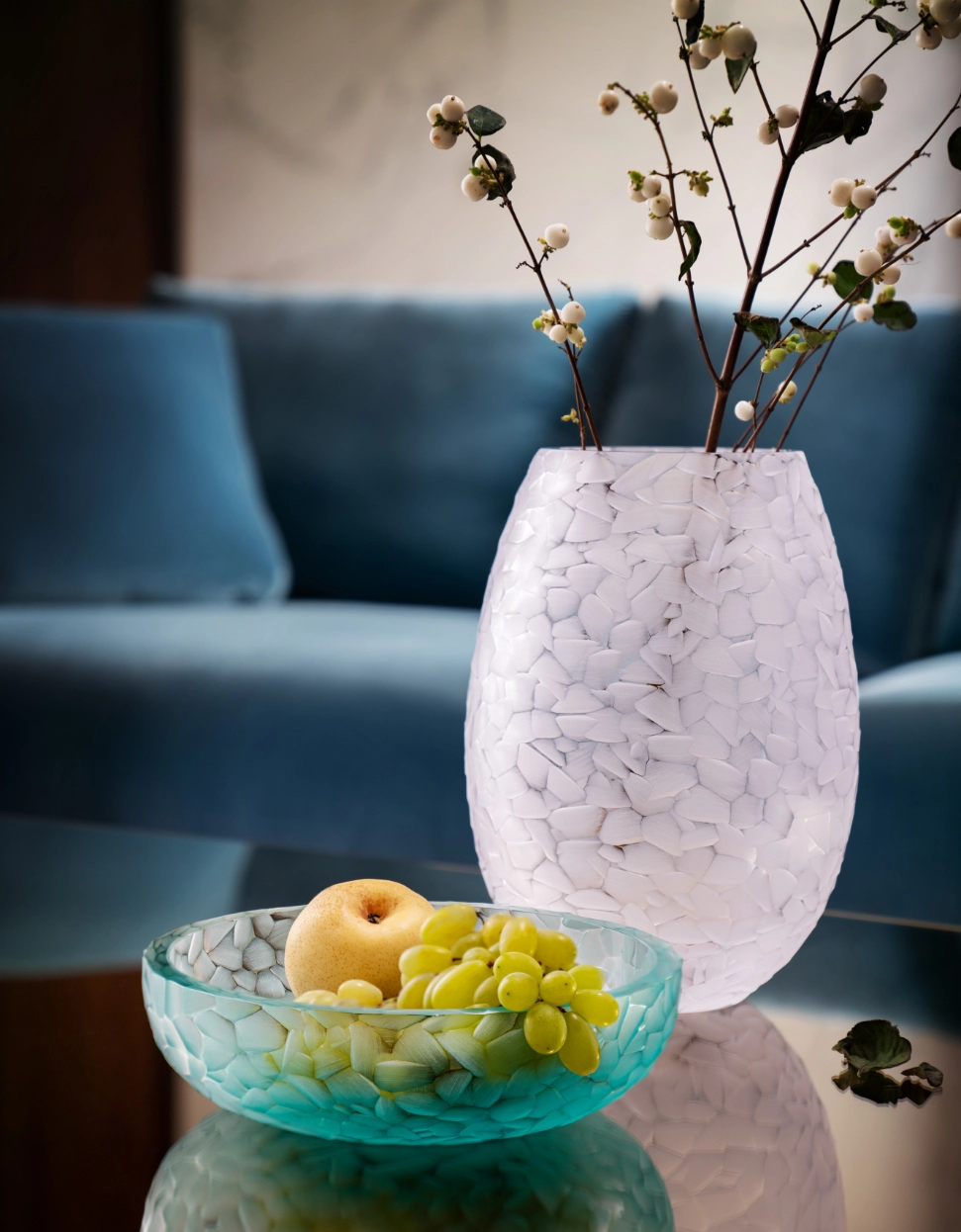 Vase Arctic 30cm en Cristal de Bohême Taillé - Moser – Image 6