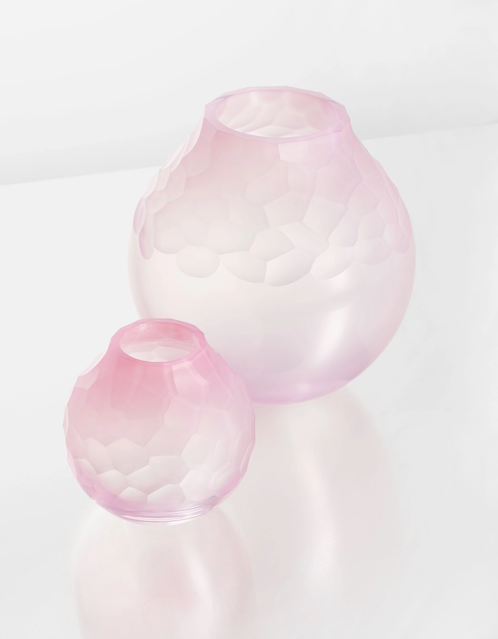 Vase Dotty 15cm Rose Opale en Cristal de Bohême - Moser – Image 3