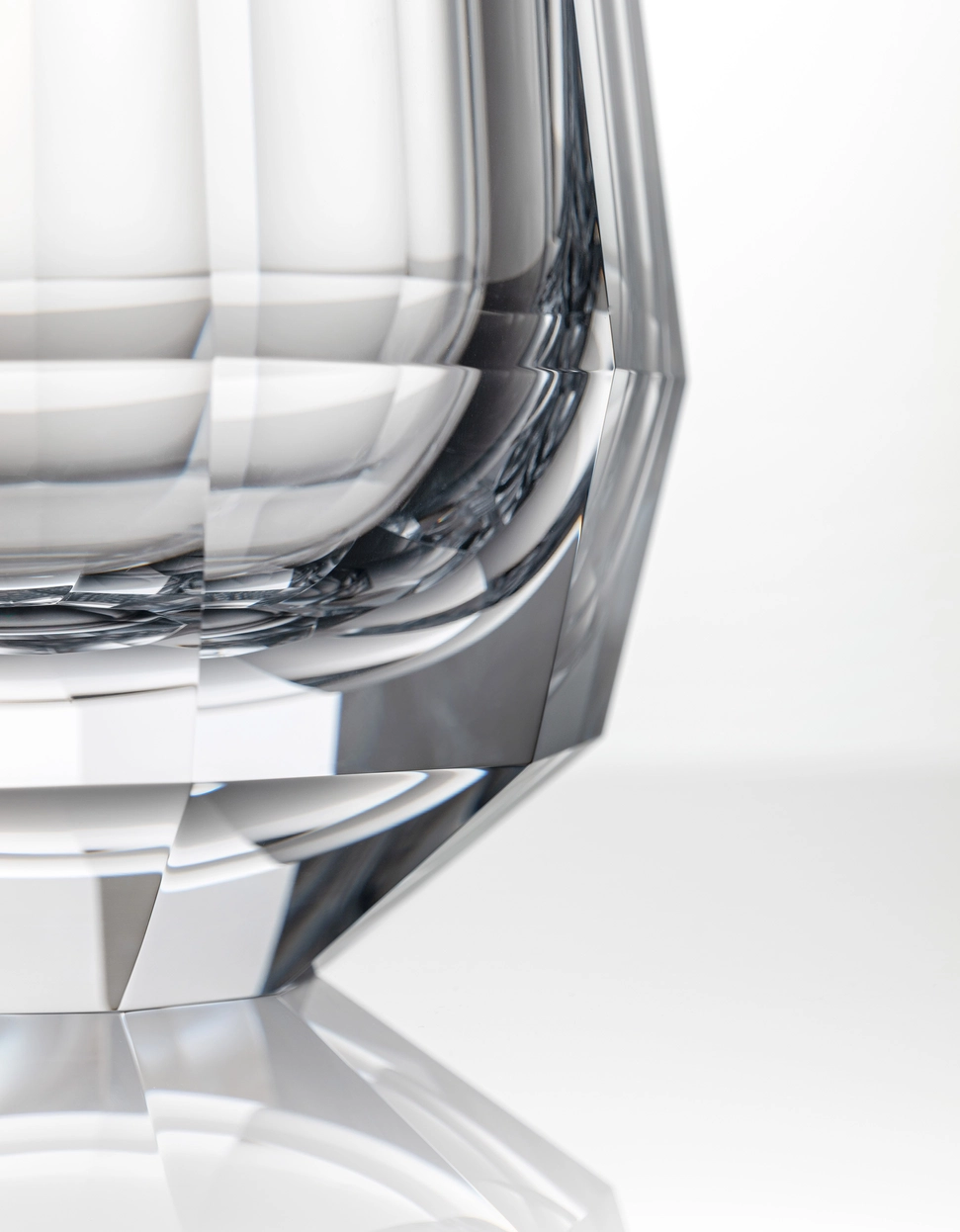 Vase Drop 31cm en Cristal de Bohême Taillé - Moser – Image 4
