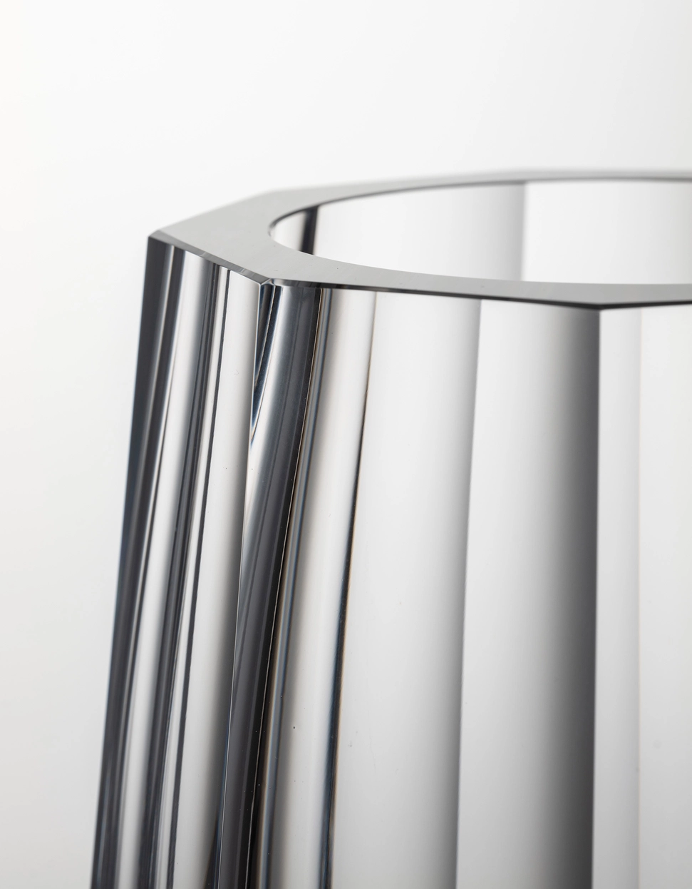 Vase Drop 31cm en Cristal de Bohême Taillé - Moser – Image 6