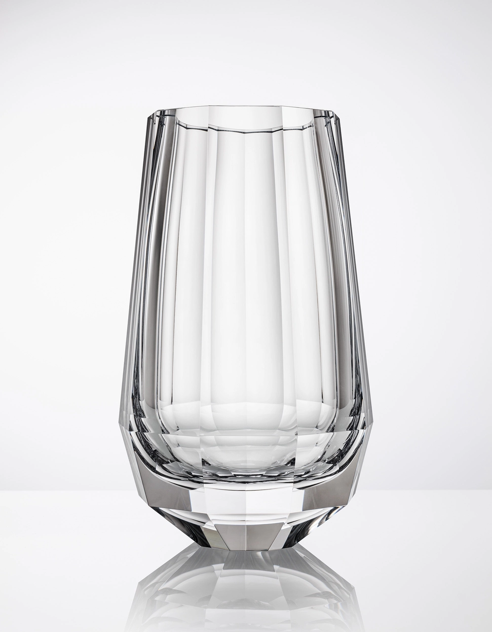 Vase Drop 31cm en Cristal de Bohême Taillé - Moser – Image 2