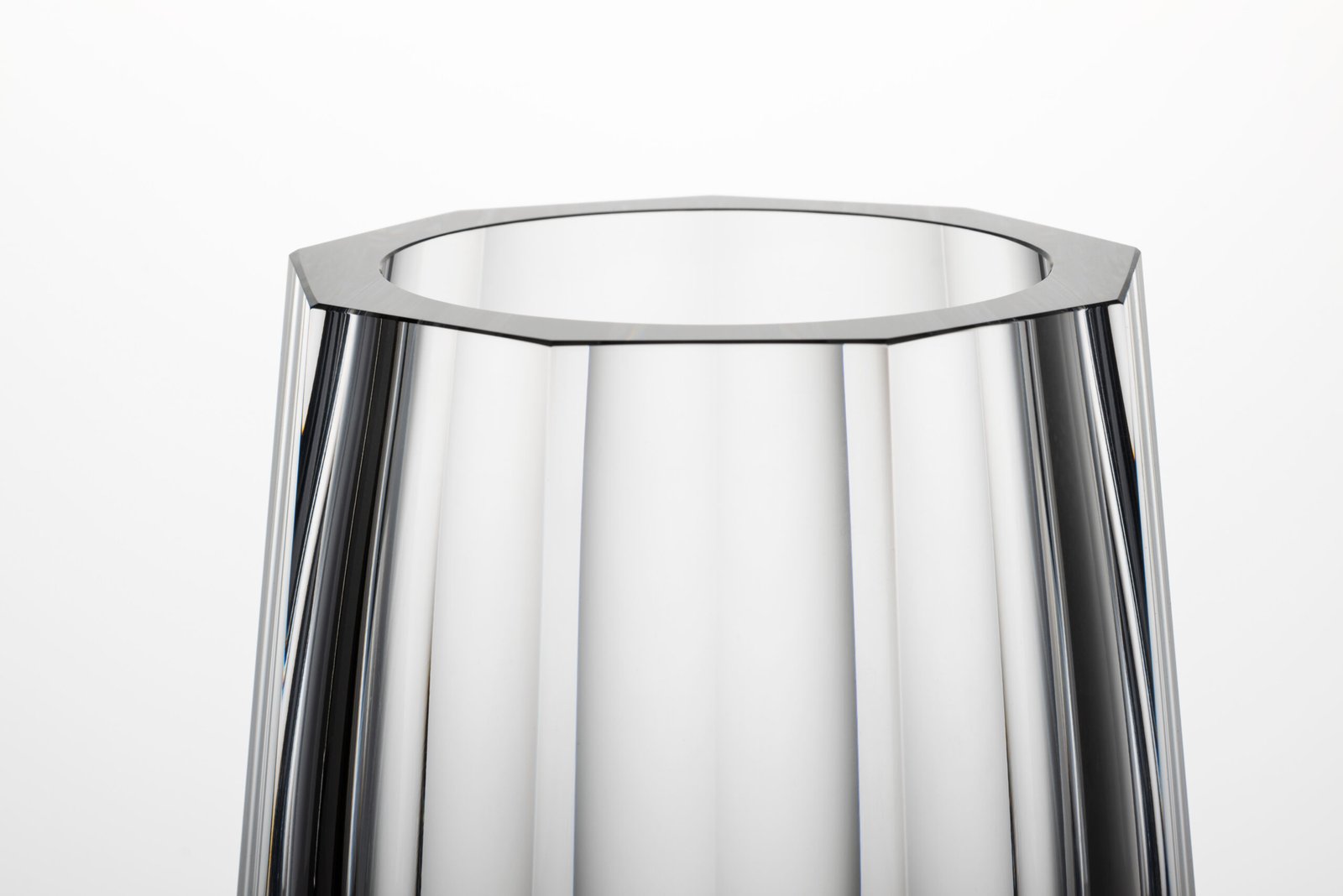 Vase Drop 31cm en Cristal de Bohême Taillé - Moser – Image 5