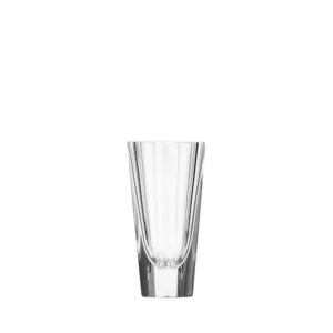 Vase Purity 11,5cm en authentique cristal de bohême taillé main. Création de Moser, la plus prestigieuse & réputée cristallerie de Bohême.