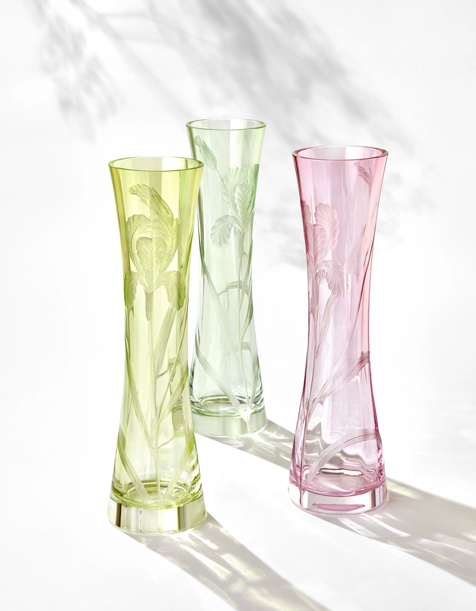 Vase Sinorita 35cm Art Nouveau en Cristal de Bohême Taillé - Moser – Image 7