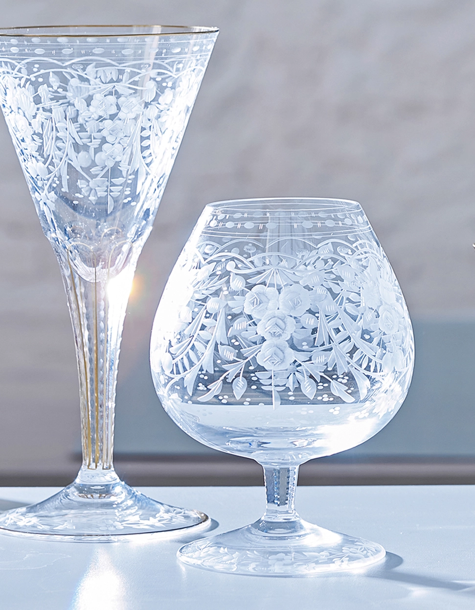 Verre à Brandy & Cognac 600ml Maharani Édition 2023 en Cristal de Bohême Taillé - Moser – Image 3