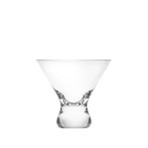 Verre à cocktail 250ml en authentique cristal de bohême uni. Collection Fluent de Moser, la plus prestigieuse & réputée cristallerie de Bohême.