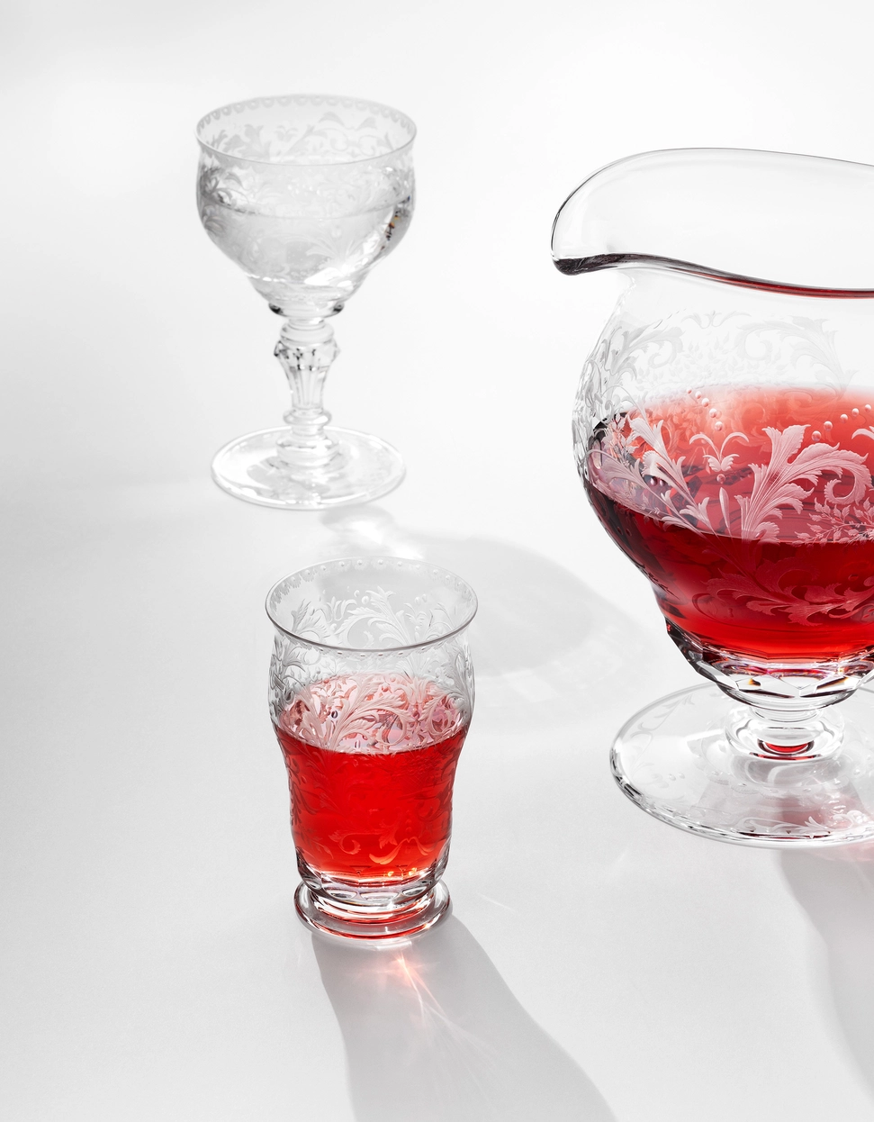 Verre à Eau 290ml Baroque en Cristal de Bohême Taillé - Moser – Image 3