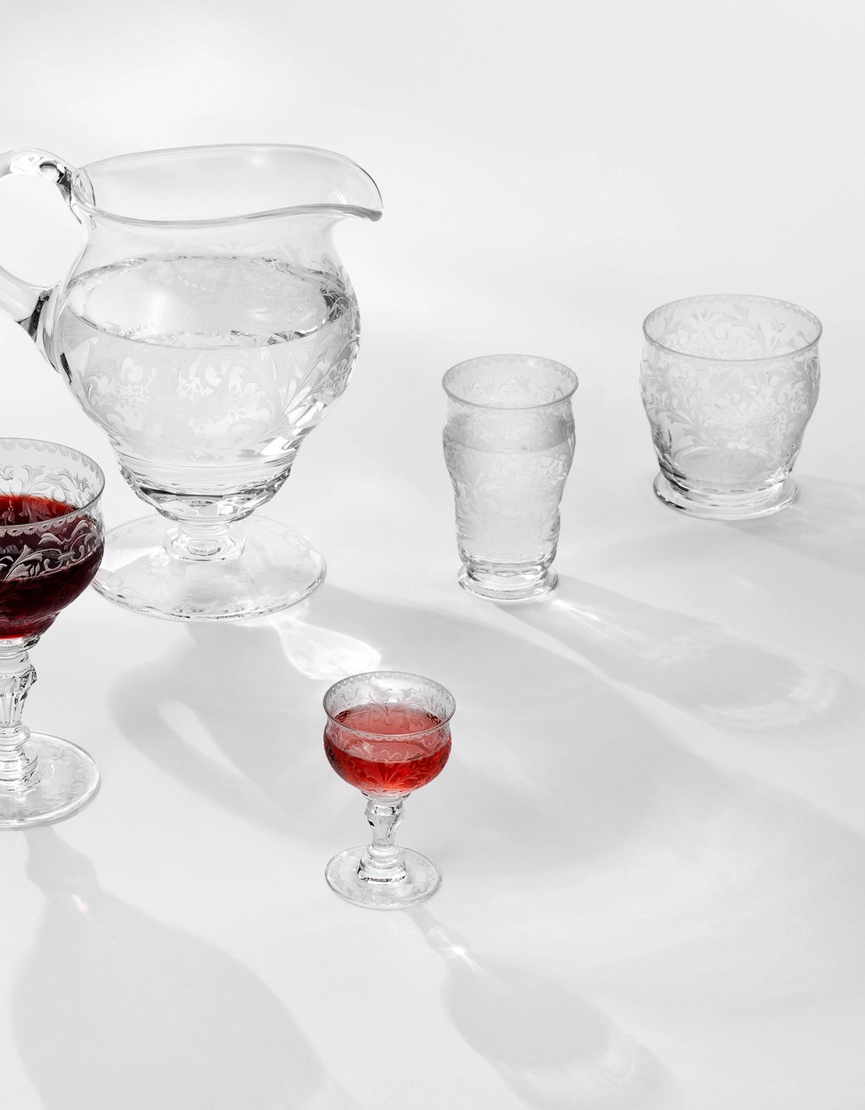 Verre à Eau 290ml Baroque en Cristal de Bohême Taillé - Moser – Image 4