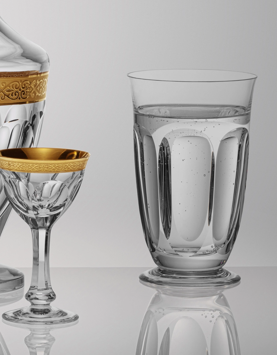 Verre à Eau Lady Hamilton en Cristal de Bohême Taillé - Moser – Image 3