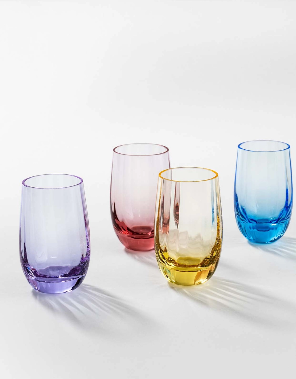 Verre à Eau 350ml Optic en Cristal de Bohême Uni - Moser – Image 4