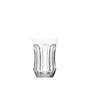 Verre à eau 320ml en authentique cristal de bohême taillé main. Collection Pope de Moser, la plus prestigieuse & réputée cristallerie de Bohême.