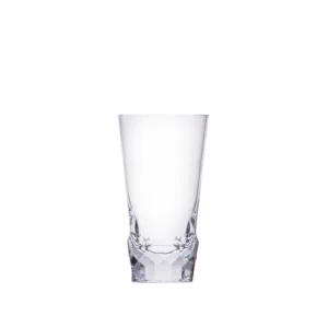 Verre à eau 370ml en authentique cristal de bohême taillé main. Collection Sonnet de Moser, la plus prestigieuse & réputée cristallerie de Bohême.