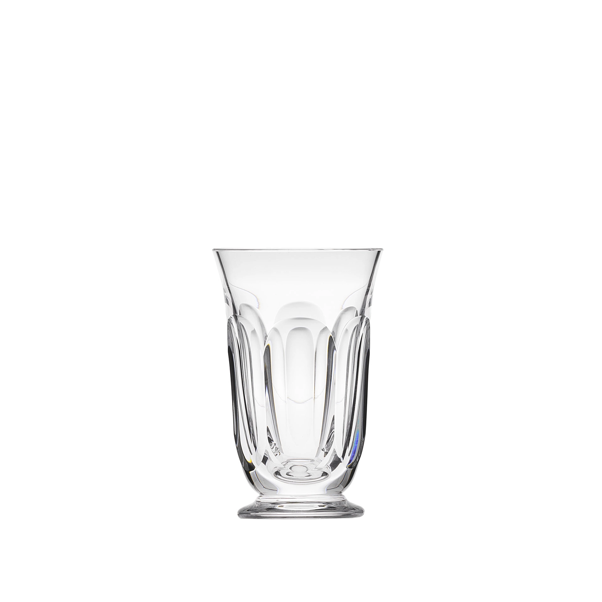 Verre à spiritueux 45ml en authentique cristal de bohême taillé main. Collection Lady Hamilton (inspirée d'Emma Hamilton) de Moser, la plus prestigieuse & réputée cristallerie de Bohême.