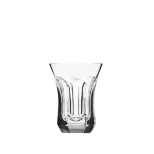 Verre à spiritueux 50ml en authentique cristal de bohême taillé main. Collection Pope de Moser, la plus prestigieuse & réputée cristallerie de Bohême.