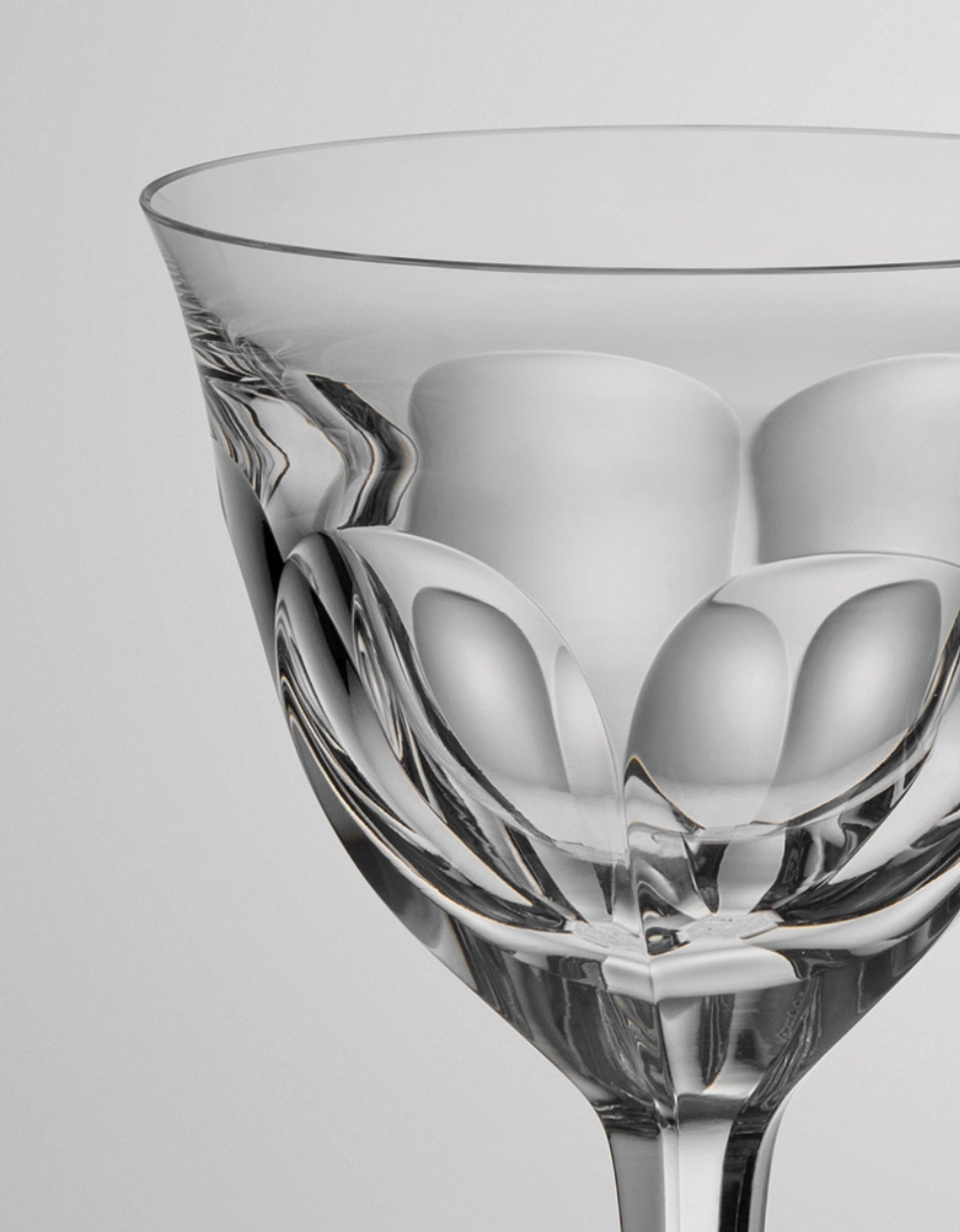 Verre à Vin Blanc Lady Hamilton en Cristal de Bohême Taillé - Moser – Image 2