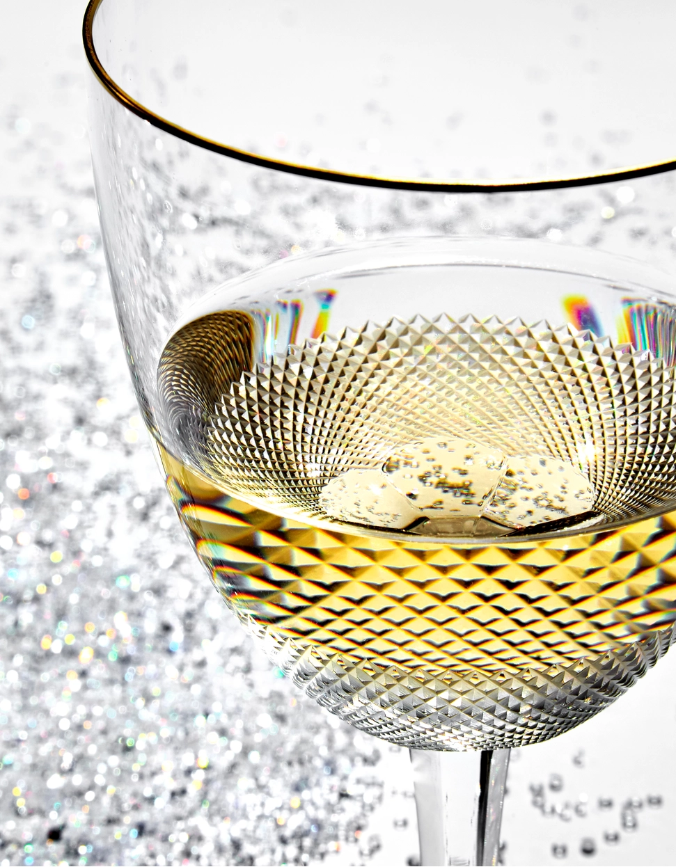 Verre à Vin Blanc 280ml Royal en Cristal de Bohême Taillé - Moser – Image 2