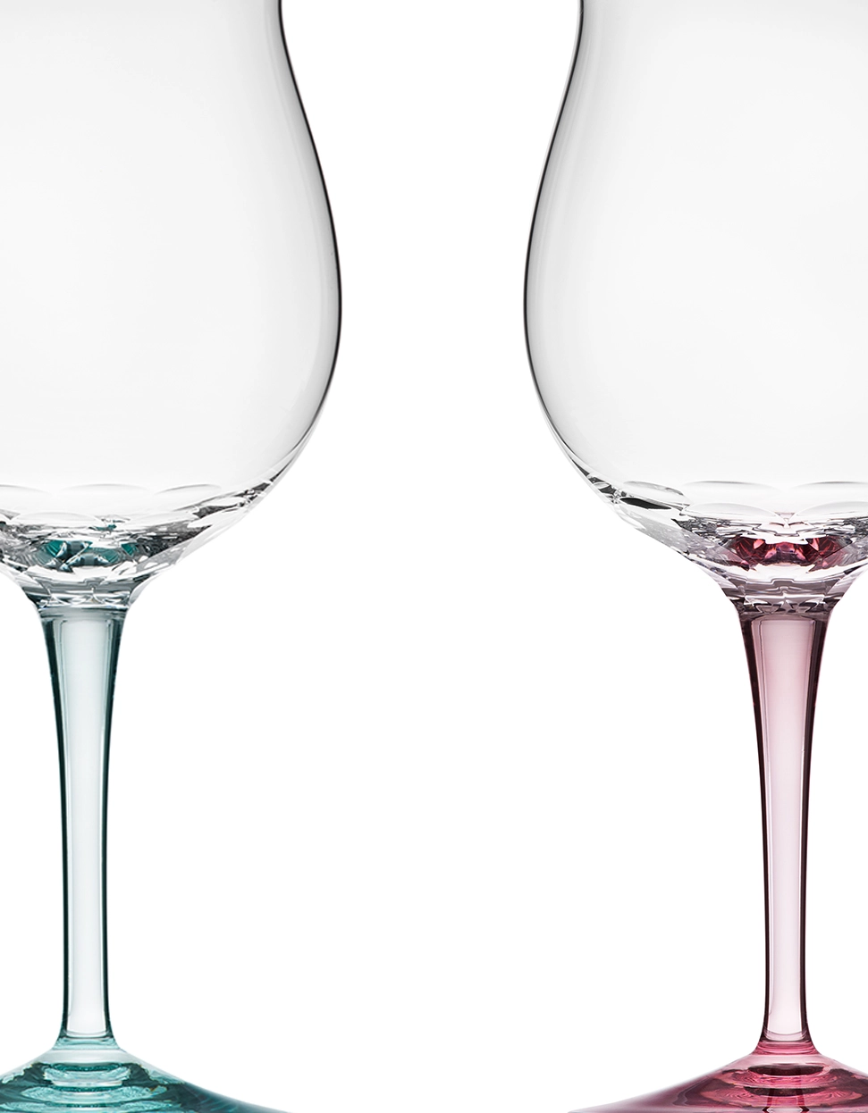 Verre à Vin Rouge 550ml Bouquet en Cristal de Bohême Taillé - Moser – Image 6