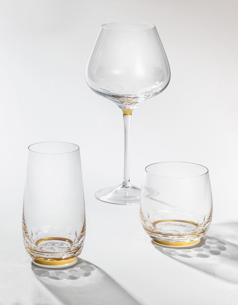 Verre à Vin Rouge 800ml Jewel en Cristal de Bohême Taillé - Moser – Image 4