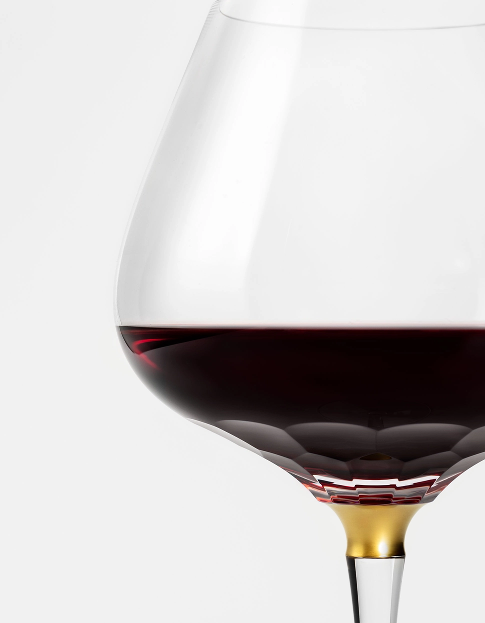 Verre à Vin Rouge 800ml Jewel en Cristal de Bohême Taillé - Moser – Image 2