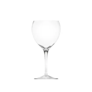 Verre à vin rouge 480ml en authentique cristal de bohême taillé main. Collection Optic de Moser, la plus prestigieuse & réputée cristallerie de Bohême.