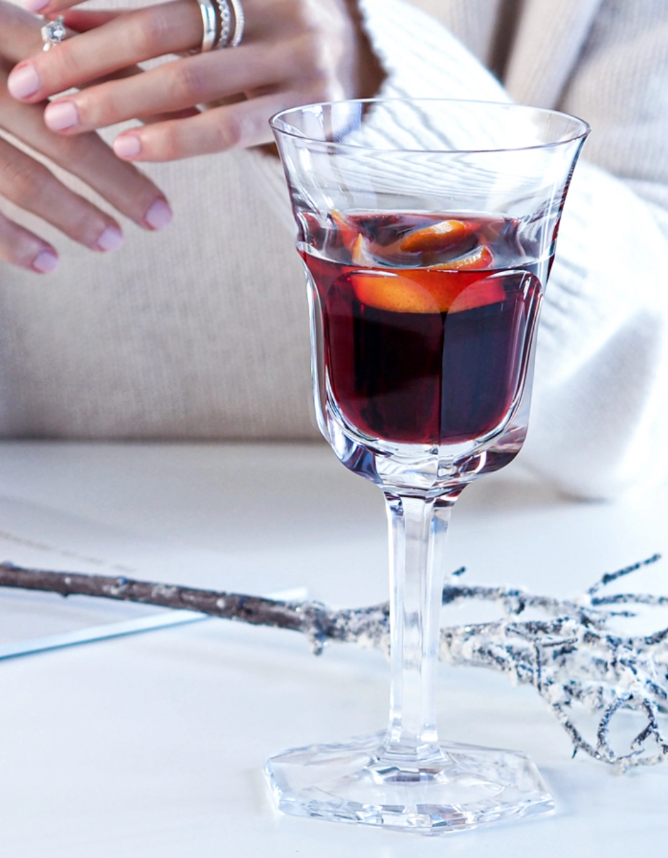 Verre à Vin 280ml Pope en Cristal de Bohême Taillé - Moser – Image 3